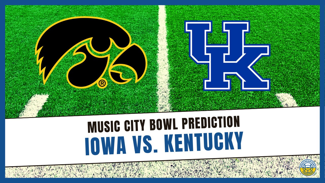 Iowa vs. Kentucky Prediction Music City Bowl